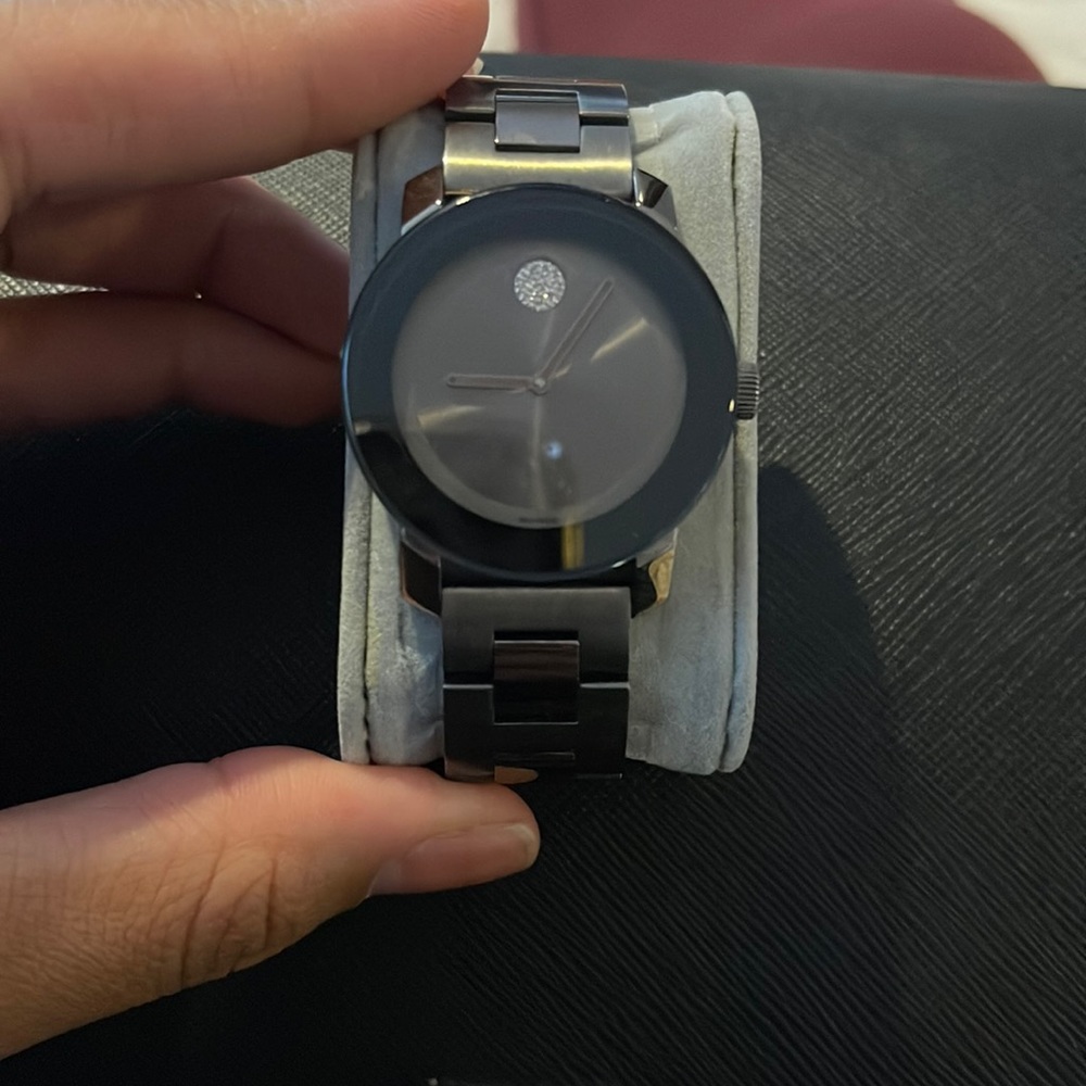 Movado Bold Watch - Gun Metal